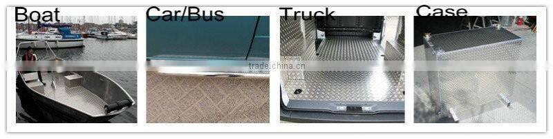 5083 h112 five bar Aluminum checkered plate for boat floor