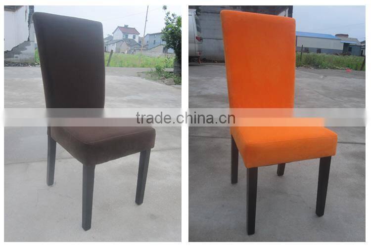 Luxry fabric fashionable High back Dining chair Y414