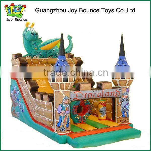 new inflatable monster water slides games for sale