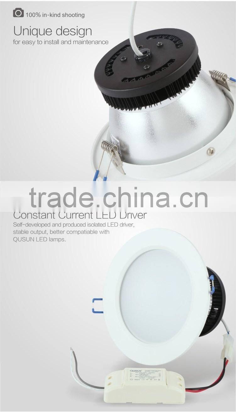 Anti-fog 7W 100-240V Wide Voltage led light downlight
