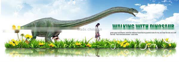 Animatronic kiddie amusement dinosaur