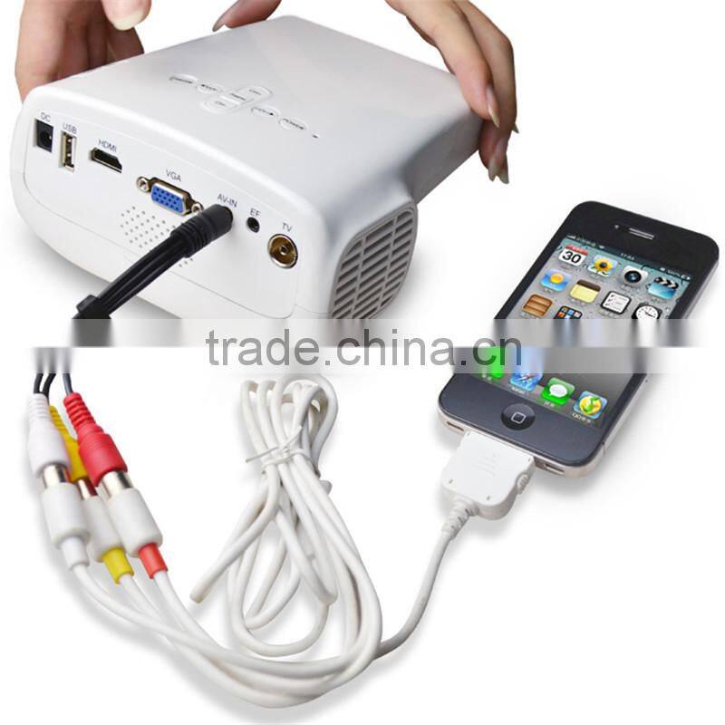Christmas Gift Use Cheap Led Mini Projector 1920*1080 mini led video projector