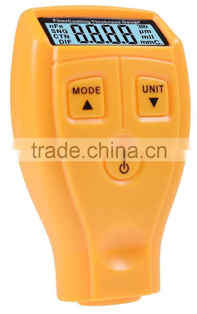 2016 new thickness gauge portable nondestructive nonmagnetic Coating Thickness meter