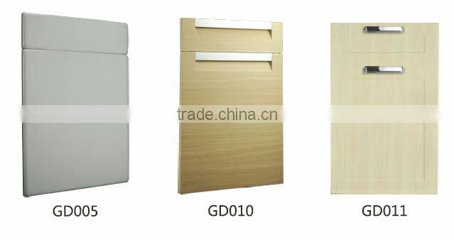 PVC kitchen cabinet with European style white