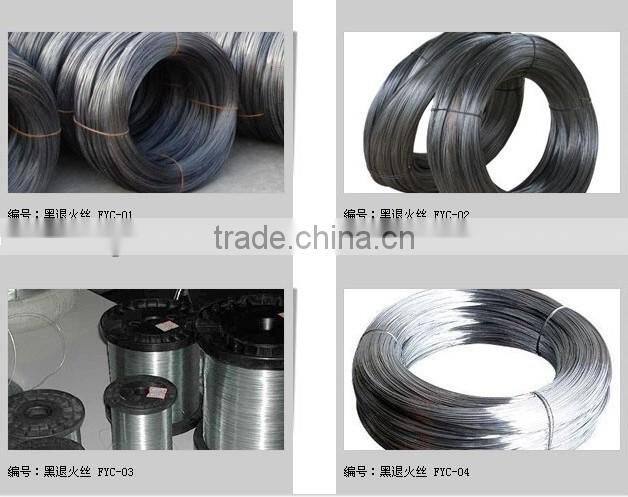 soft black annealed iron wire for binding in construcion