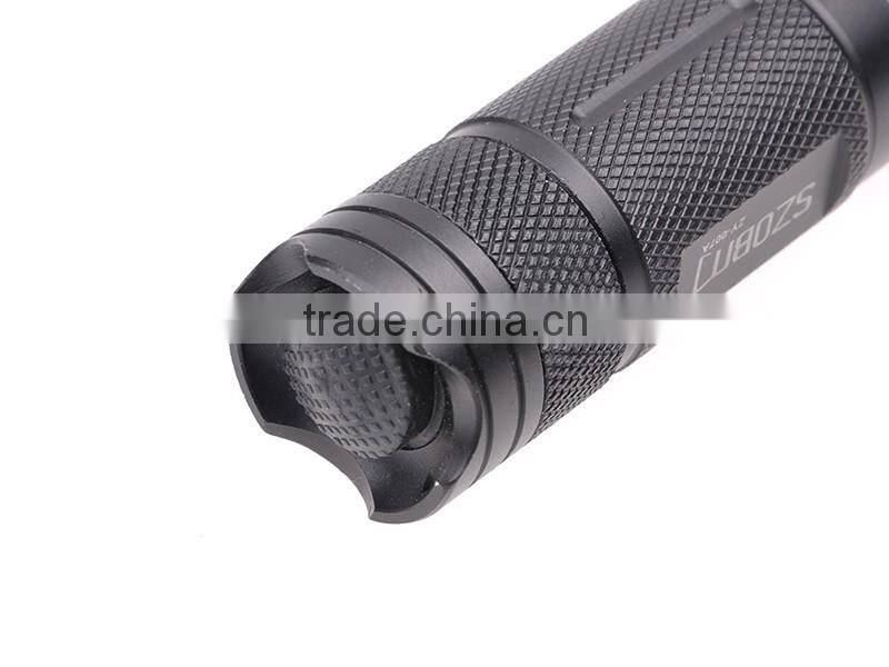 Zoom Focusing Q5 LED Flashlight for Hunting Hot selling