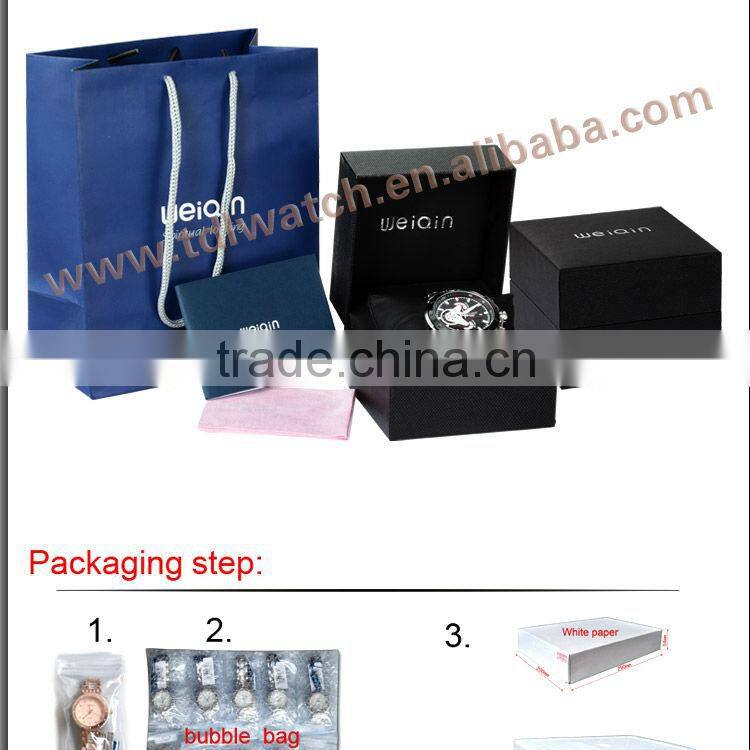 WEIQIN W2255 sapphire watches Japan quartz movt