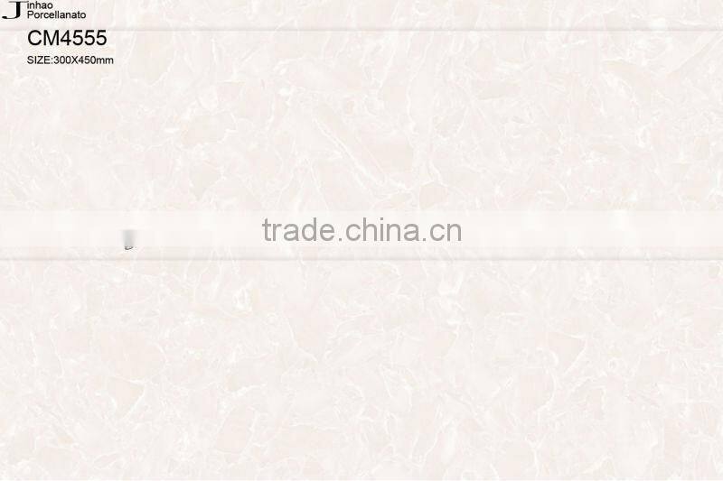 Kitchen ceramic wavy white wall tile