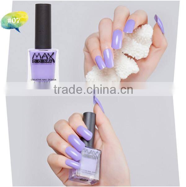 2016 new fashion peel off water based nail polish accept OEM