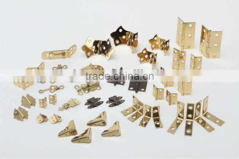 0831008 Hobby & Craft Hardware Solid Brass Security Door Ornamental Hinge