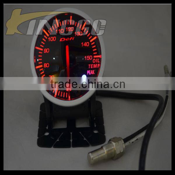 BF Series 60MM Auto Racing Gauge With White and Red Light