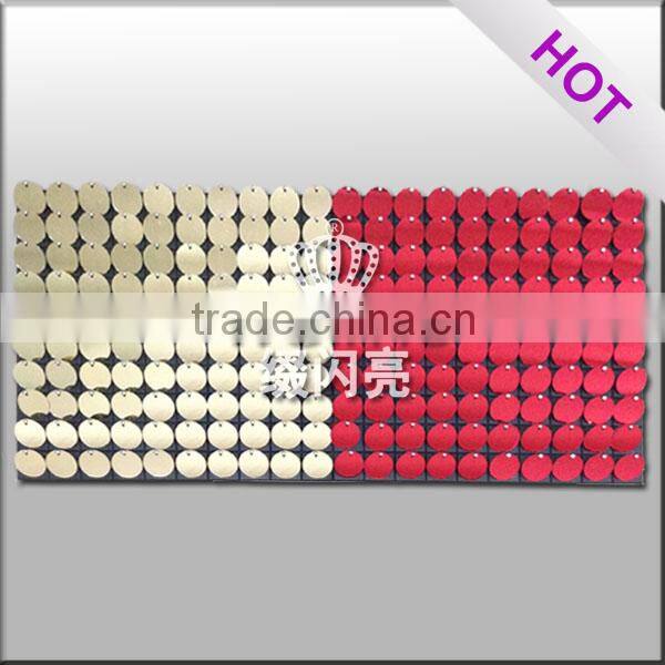2014 hot sale sequin decorative wall panel for bar decoration