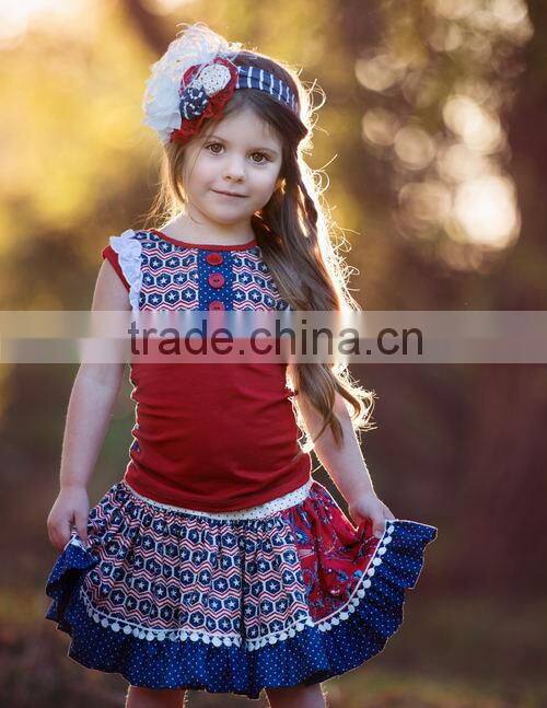 2016 girls fashion clothing little girls boutique mustard pie remake clothing sets