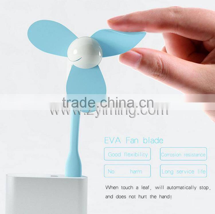 Zyiming hot selling summer mini fan YM-F28 mini usb fan with customized led message