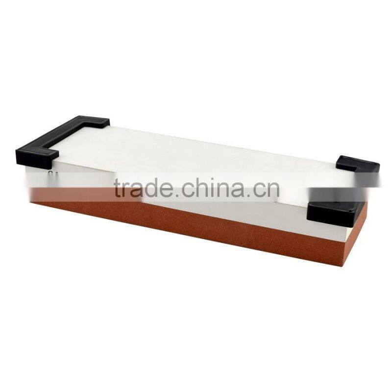 Red-White 1000/6000 Grit Corundum Whetstone Knife Sharpening Stone