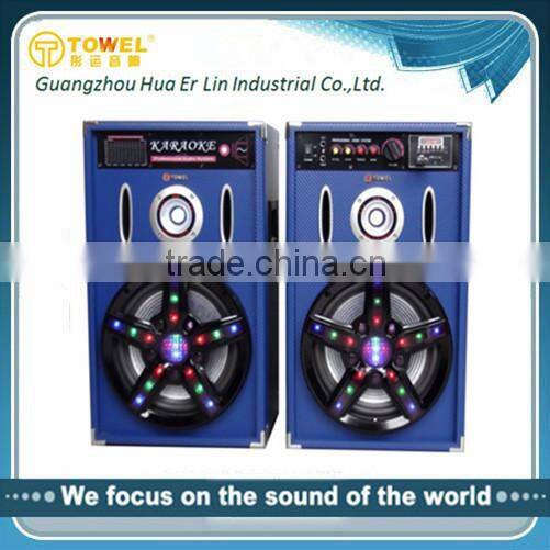 2.0 Multimedia active speaker/ Professional Speaker with clear sound active music equipment box