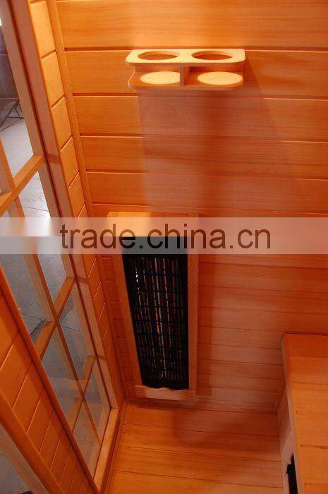 Canadian Hemlock Ozone Corner Sauna