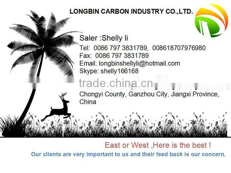 Kinds of packing Coconut shell black charcoal