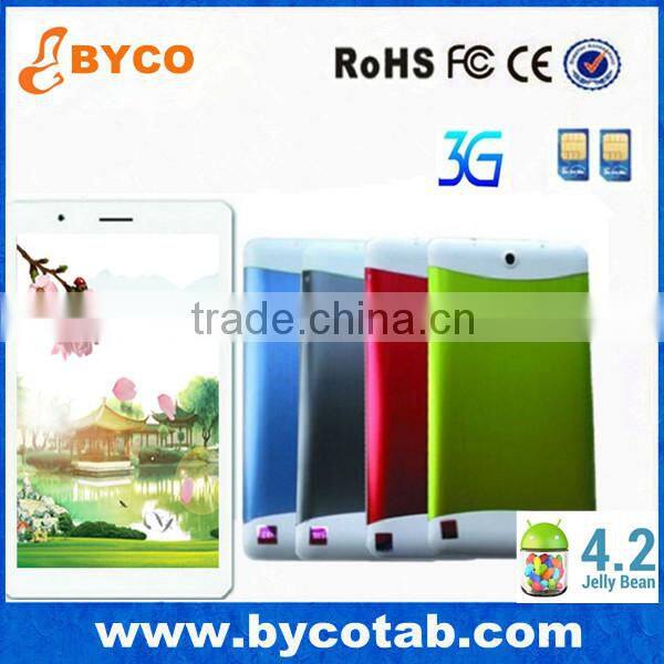 best sales product 7inch HD dual core cheapest 2g tablet