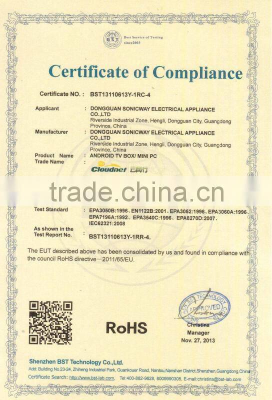 Cheap best MINI PC tv stick CR9S embedded with Android 4.4/use for hotel/office/school library/Home