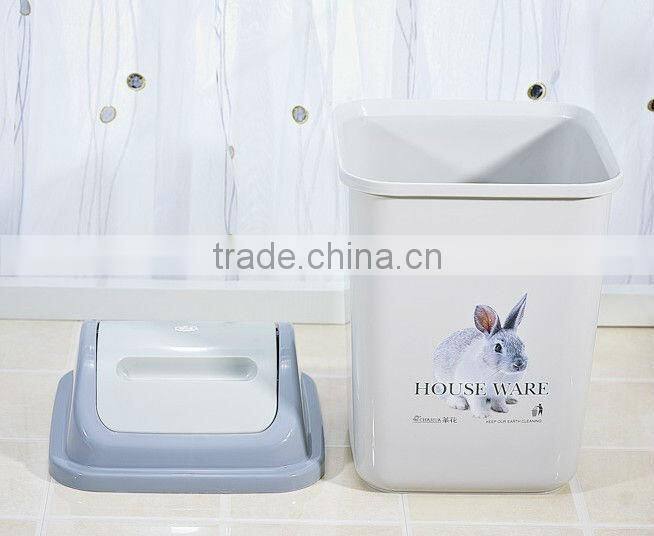 Plastic trash bin mould