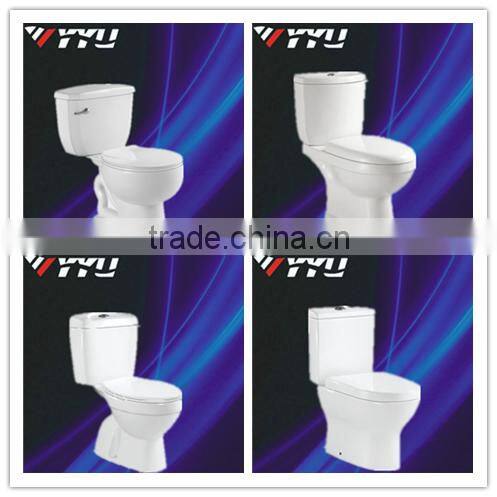 sanitary ware bathroom wc toilet ceramic washdown s trap p trap two piece toilet china supplier cheap toilet on sale Y802
