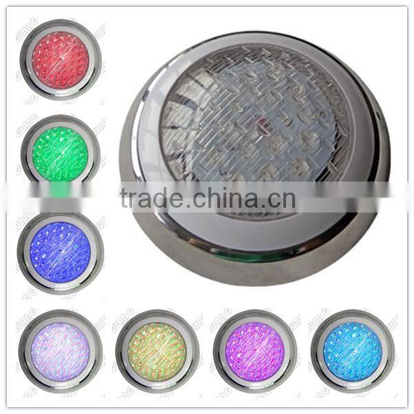 IP68 Surface Mounted LED Swimming Pool Light / RGB synchronized led pool lighting