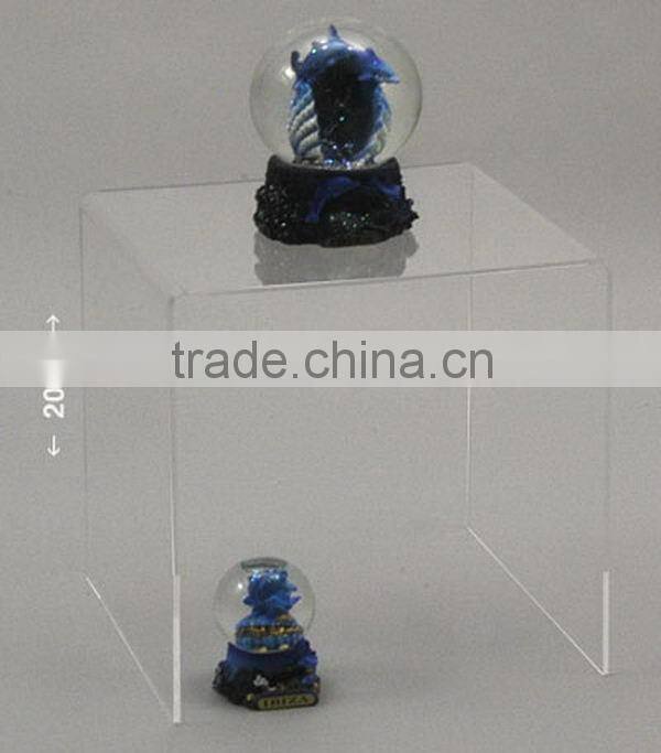 Fashionable hot selling acrylic step risers in clear