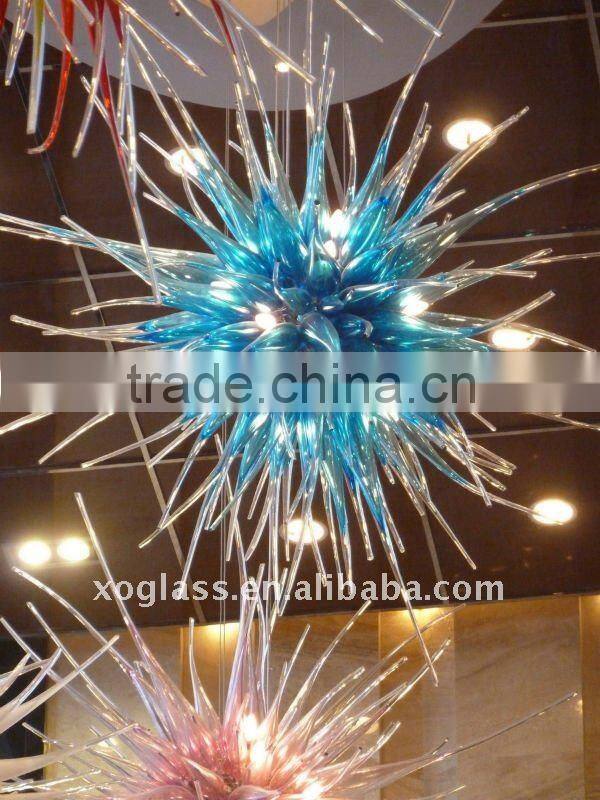 crystal chandelier xo-201106 and hand blown glass chandelier