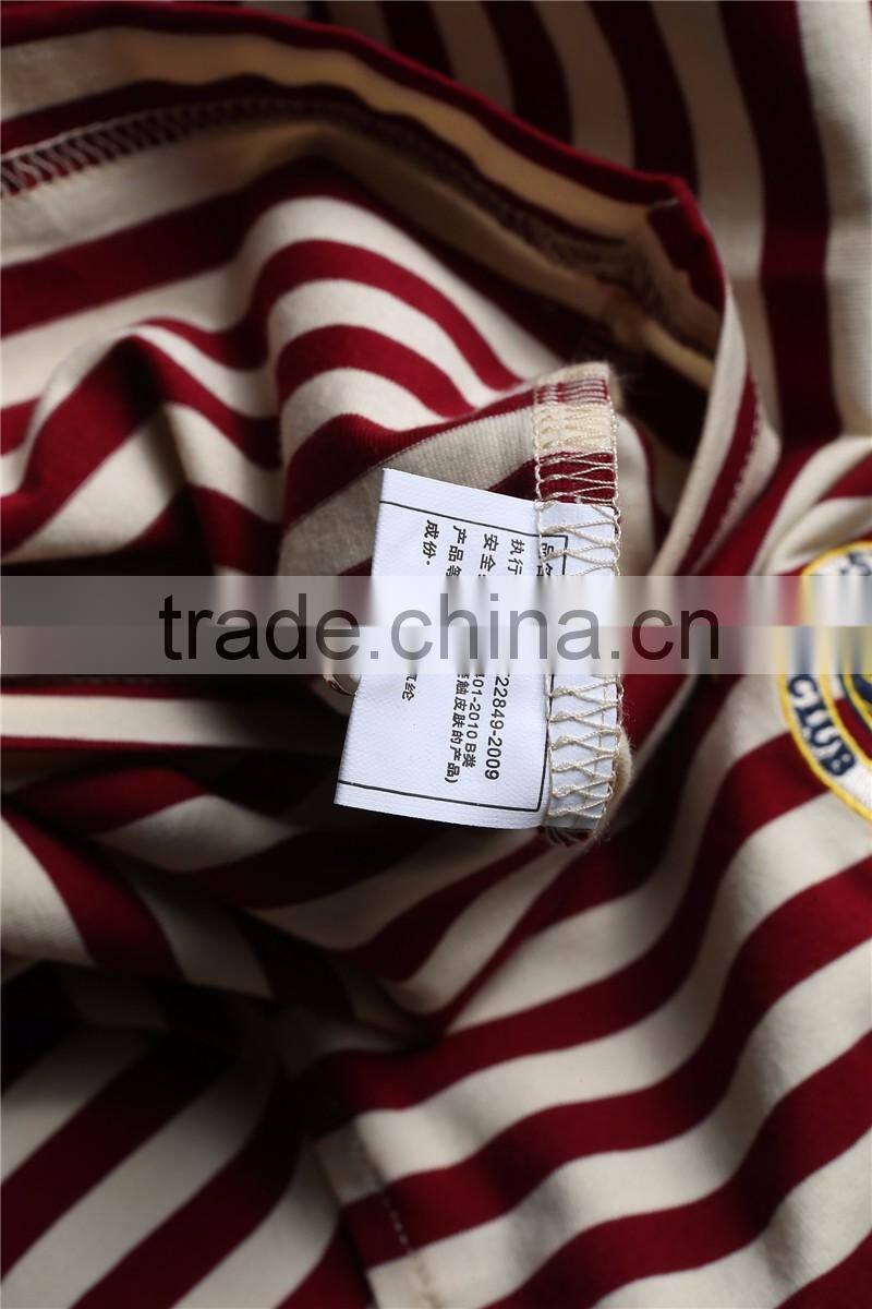 High quality clothes cotton new design stripes polo tee shirts for mens alibaba china