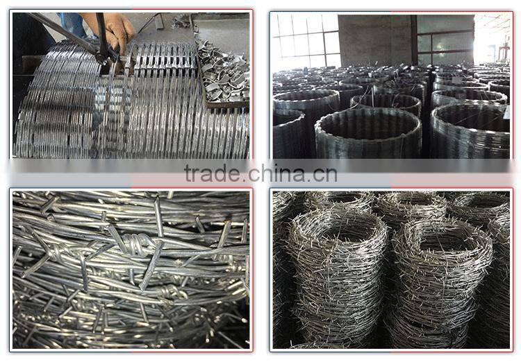 Weight per meter barbed wire mesh price