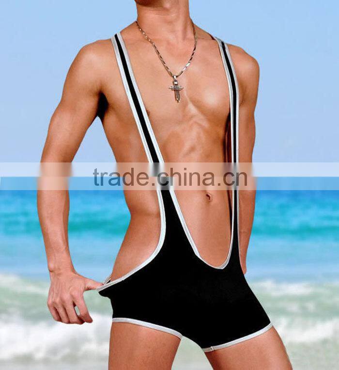 New approval plain rompers sexy mens swimwear men's bikini briefs