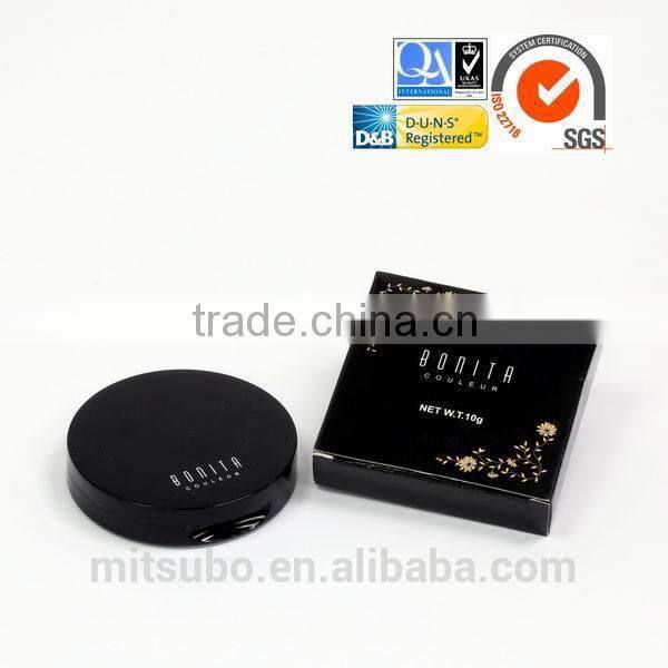 BONITA Sugar Blusher with Compact Mirror included Brush Chemical Powder Blush