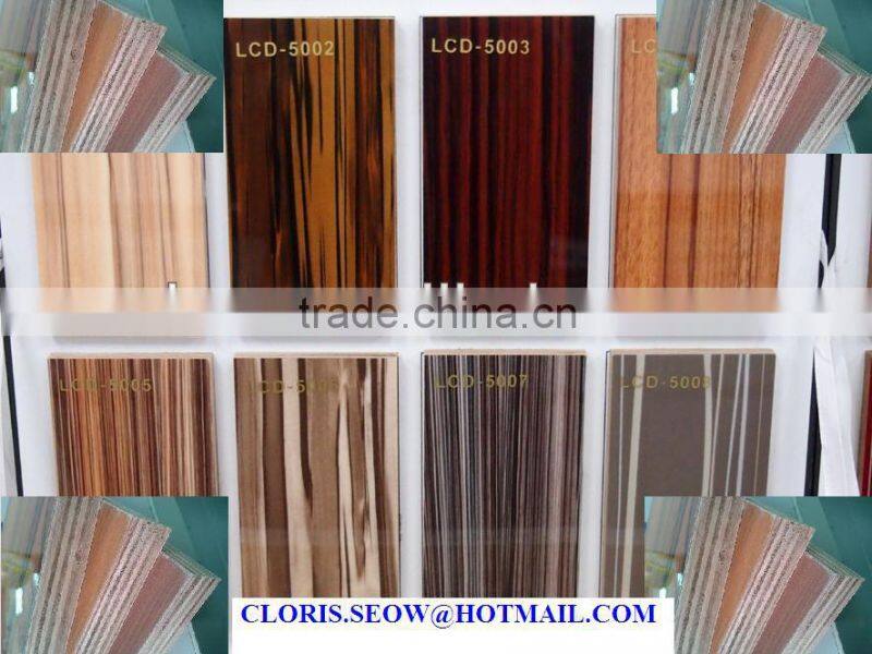 plywood glossy board with acrylic laminated