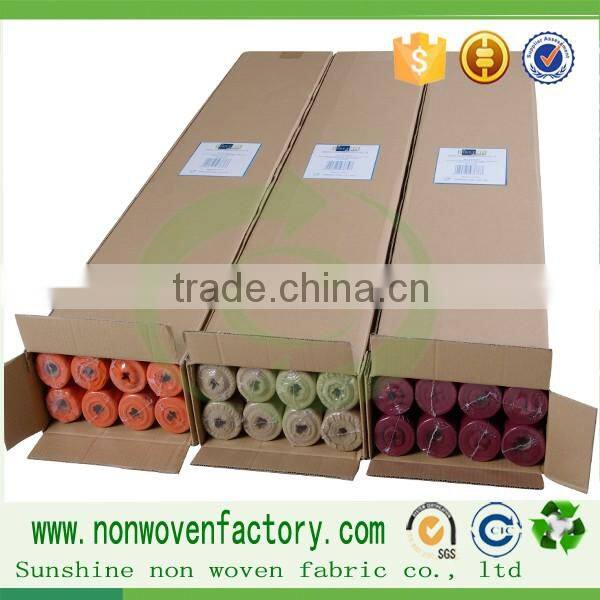 Sunshine colorful tablecloth nonwoven fabric material