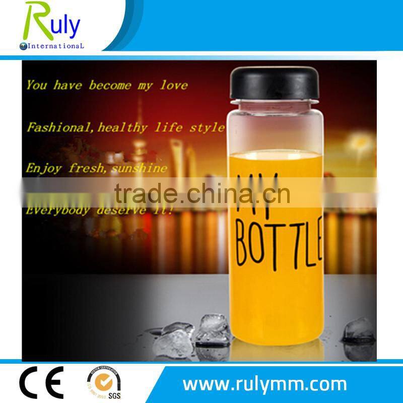Young water bottel in PC tritain material 500ml plastic water bottle