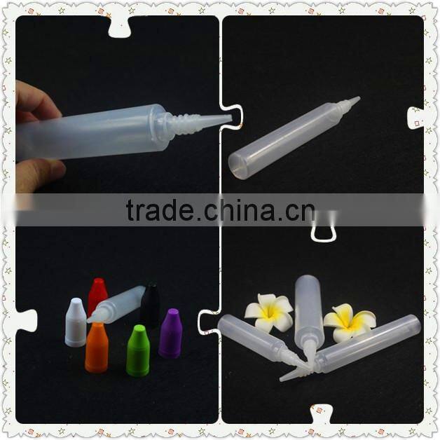 10ml unicorn dropper bottle with childproof cap /e liquid bottles with nozzle tip