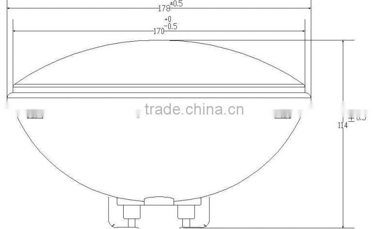 36W 54W RGB/CW/WW wall mounted led swimming pool lights