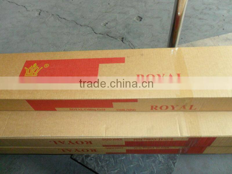 galvanized ceiling grids (Royal-3 lock)