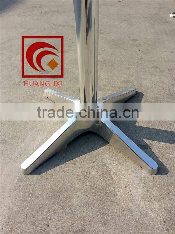 Aluminum cross eat foot, leisure table leg
