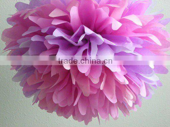 hanging magic tissue beauty paper flower
