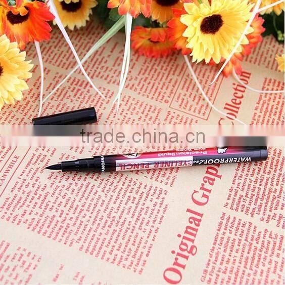 Yanqina waterproof delicate liquid eyeliner pen comestics eyeliner pencil