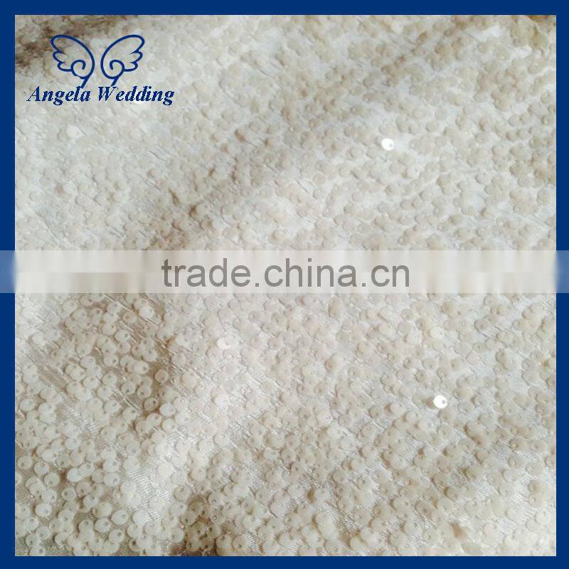 SQ001MA Whole sale low price metallic mesh sequence wedding mint green sequin table cloth