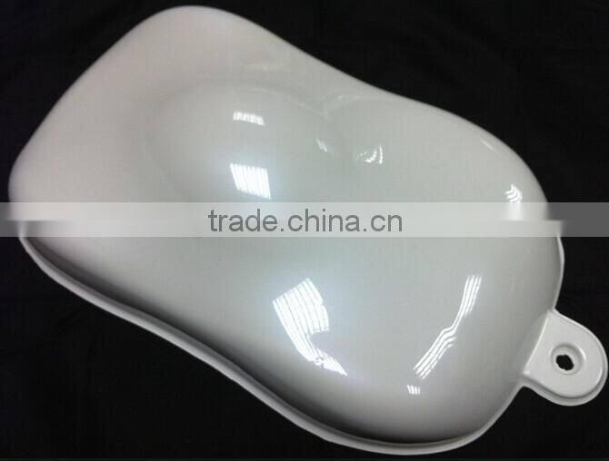 Solid epoxy powder coating white pearl spray paint