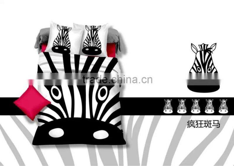 Modern Black And White Bedding Twin/Queen/King Adults Quilt Covers Pillowcase Bed Sheets Duvet Cover Set