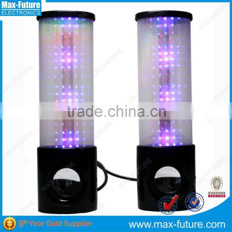 F-1211F USB Power Mini Wireless Speaker With Sound Responsive Light For Hot Sale