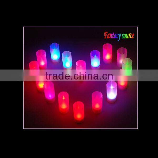 sound actived led candle with cup
