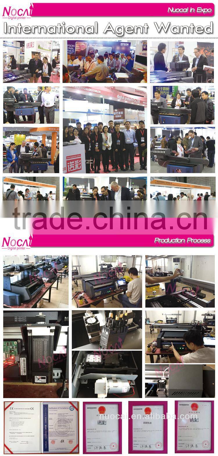 Large Format Digital Direct to Garments Printing Machine/ Impresora plana textile NC-610A