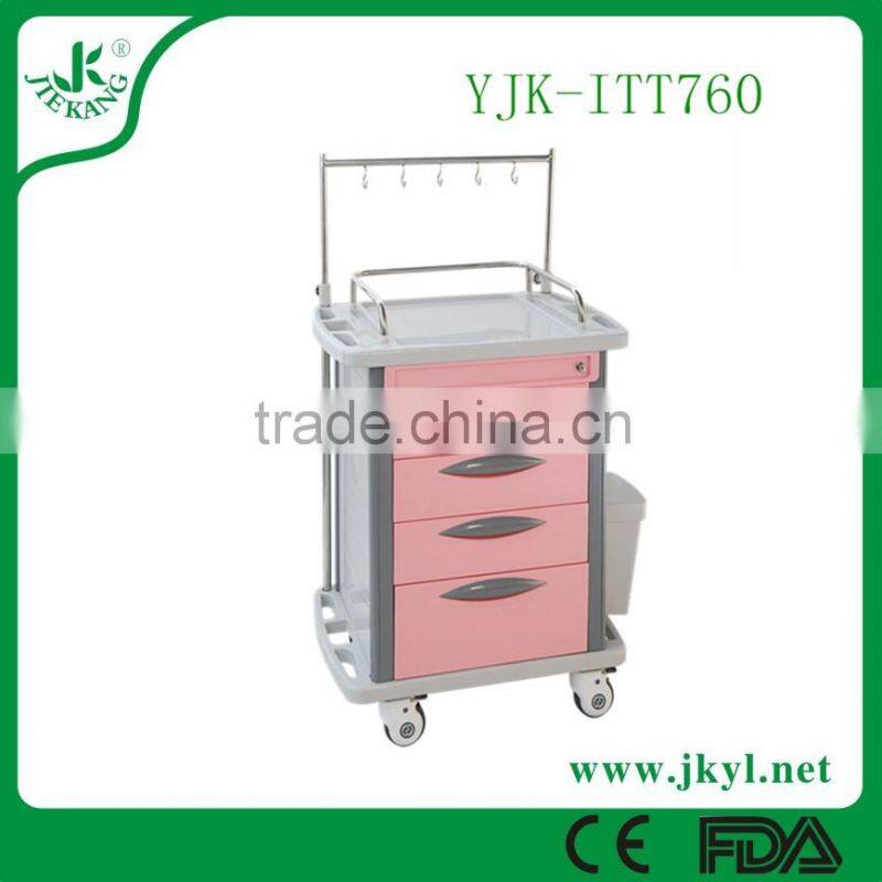 YJK-ITT760 JIEKANG brand direct supply of medical infusion cart limited time .