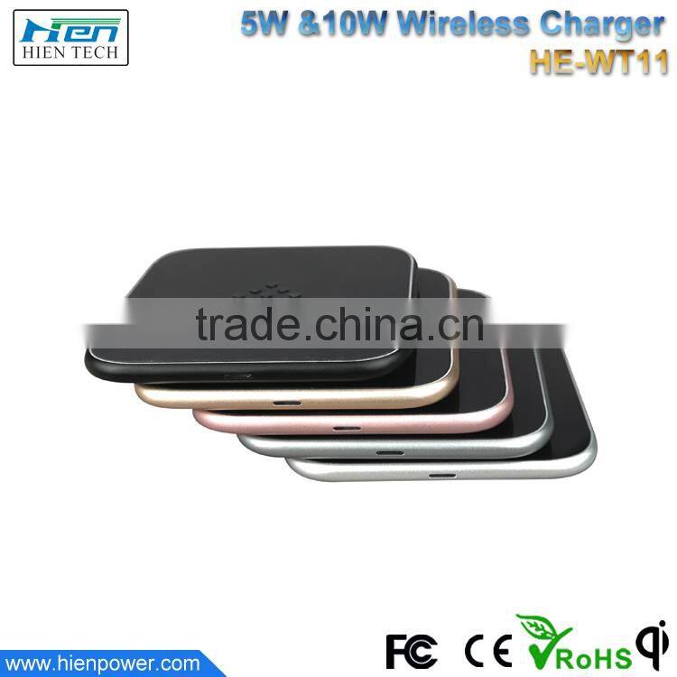 9V1.7A fast QI Wireless Charger for Mobile phone 10W